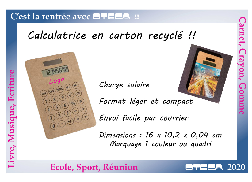 oteca calculatrice www.oteca.fr